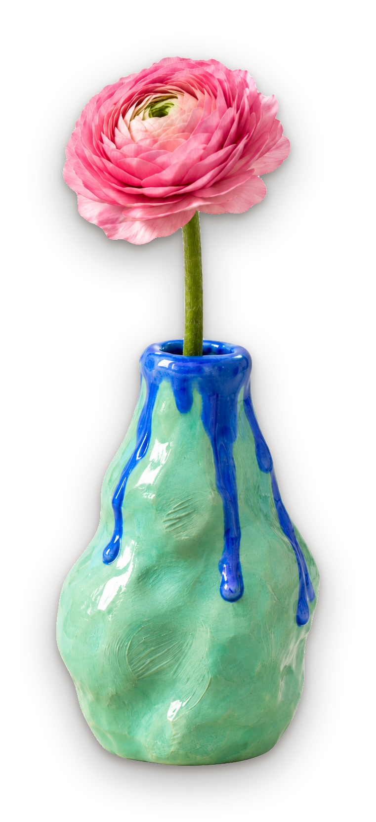 Drip Bud Vase by Atelier Clay