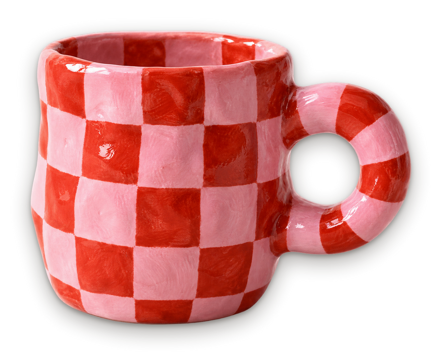 Checker Cup by Atelier Clay